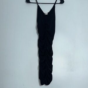 Chic Black Backless Dress